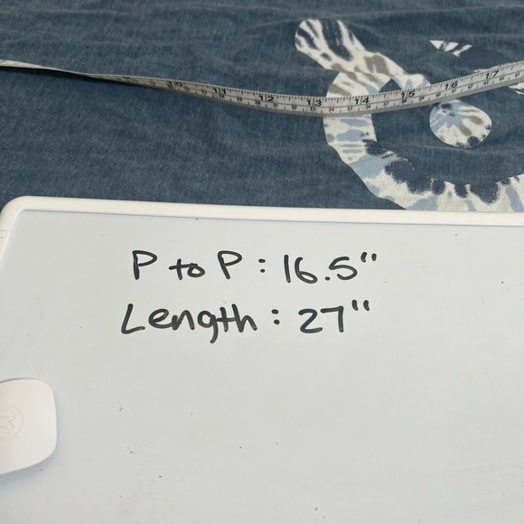 Peloton Tie Dye Logo Tank Blue Size S - Picture 5 of 5